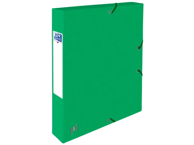 Elastobox Oxford Top File+ A4 40mm groen