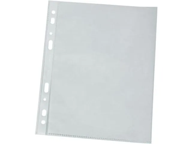 Geperforeerde Showtas A4 11-gaats Gekorreld 120mic Doos 100 Stuks