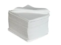 sorbent,mat,LxB 500x400mm,opnamecapaciteit 160l/VE,vlies,wit