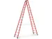 Ladder Met Sporten Bomen/sporten Glasvezel Boom L 4 12M 2X14Sporten