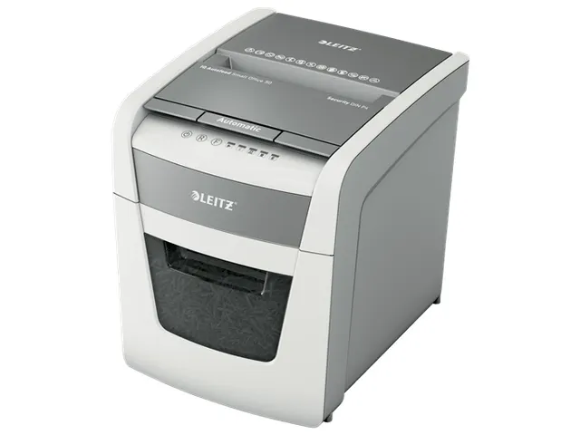 Papiervernietiger Leitz IQ Auto+ Small Office 50X P4 snippers 4x28mm