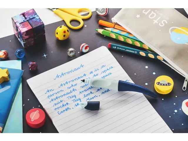 Rollerpen STABILO Easyoriginal 3D DreamWorld rechtshandig medium blauw