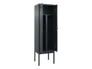 PBM-locker,HxBxD 2120x600x500mm,2vak,vak B 300mm,draaigrendel - 1