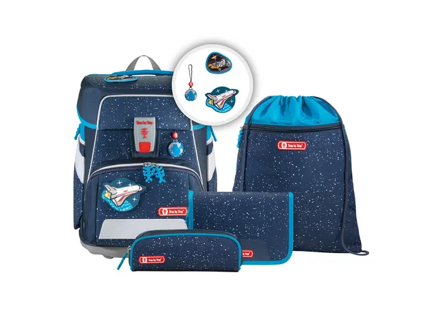 Rugzak Step by Step SPACE polyester 5-delig Space set Sky Rocket Rico