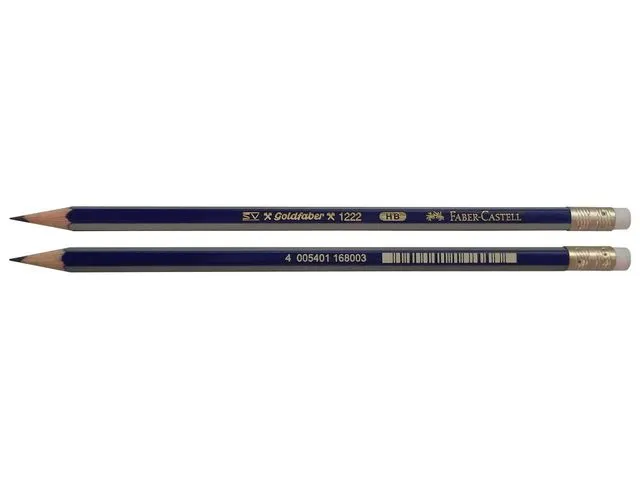Crayon Faber-Castell Goldfaber HB avec gomme