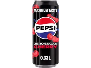 Zero Sugar Cherry frisdrank sleek blik 33 cl 12 stuks - 1