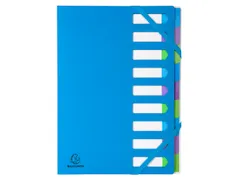 Sorteermap Harmonika 9vak CAMP.NEON bl.