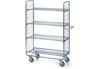 Gaaswagen,Draagverm. 200Kg,4Etage(S),Draadgaasbodem - 1