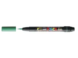 Brushverfstift Posca PCF350 Penseelpunt 1-10mm Groen