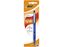 Balpen Bic Atlantis soft metalen clip 1.0mm blauw blister
