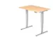 Av. régl. él. hauteur bureau assis/debout,HxlxP 630-1270x1200x800mm