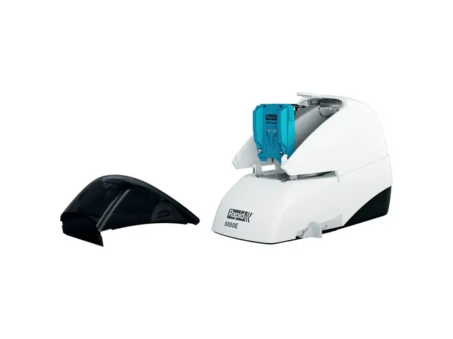 Nietmachine Rapid Elektrisch 5050E 50vel wit/zwart contactloos