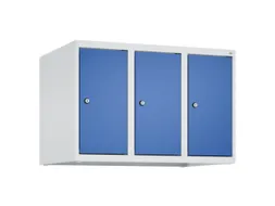opzetkast,v. locker,3vak.,vak B 250mm,HxBxD 500x750x500mm,vleugeldeur