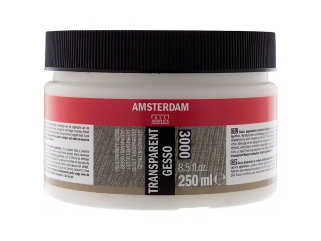 Transparante Gesso, Fles Van 250 Ml