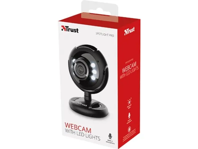 Webcam Trust Spotlight Pro met ingebouwde microfoon