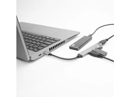 Hub ACT USB-C 3x USB-A 2.0 en 1x USB-A 3.0