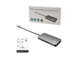 i-tec USB-C Metal Nano Dock HDMI/VGA with LAN