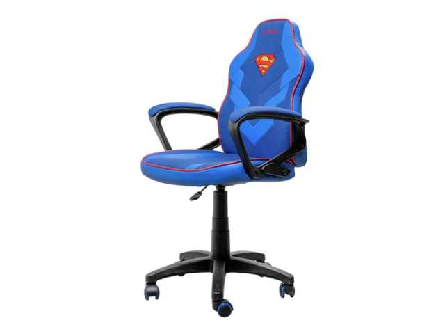 Trust GXT 703SM Revvo Gamingstoel Kids SuperMan Blauw