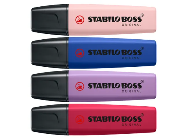 Markeerstift STABILO Boss Wildflower display groot assorti