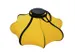 Lanterne Nextime Lumi 40 cm tissu jaune