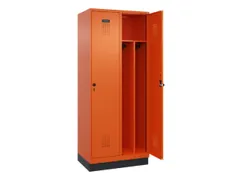 locker voor scheiding van kleding,HxBxD 1950x800x500mm,2vak