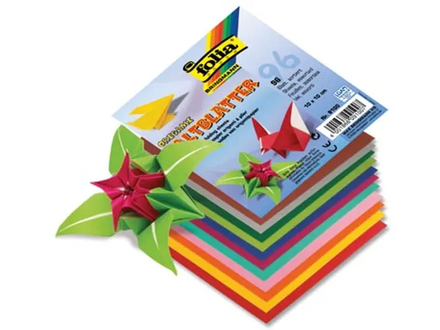 Vouwblaadjes ft 10 x 10 cm