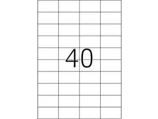 HERMA 4684 Transparante folie-etiketten Mat A4 52,5x29,7mm 1000 stuks - 3