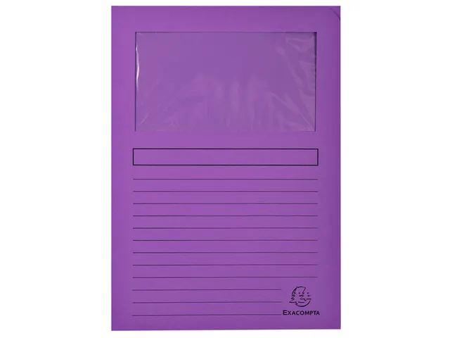 Venstermap Exacompta Forever L-map 120gr karton assorti