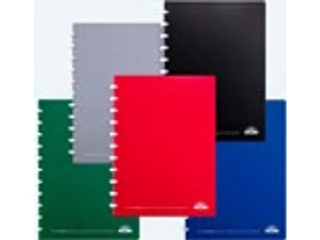 Eco schrift A4 144 blad commercieel geruit assorti