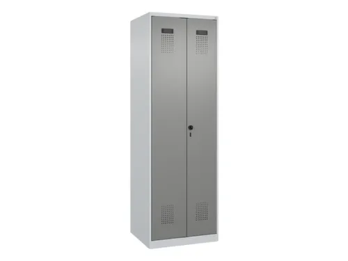 locker voor scheiding van kleding,HxBxD 1850x600x500mm,2vak