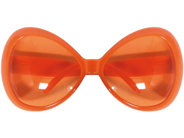 Oranje bril dames