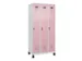 locker voor scheiding van kleding,HxBxD 1950x900x500mm,3vak