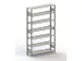 Rayonnage de bureau sans boulons départ HxlxP 2200x1306x336mm 7tablet