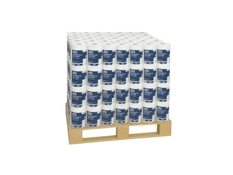 Toiletpapier Tork T4 Advanced 2-laags 400 vel wit 472168 Pallet