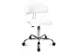 siège d'atelier pivotant,assise blanc,assise HxlxP 430-510x440x400mm