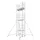 rolsteiger,reik H 7,27m,steiger H 6,49m,3platform(s),m. luik