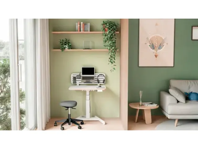 Zitkruk Leitz Ergo met wieltjes en wiebelkussen 600x470x600mm zwart