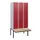 locker met bank,HxBxD 1950x900x815mm,3vak,vak B 300mm,cil.-slot