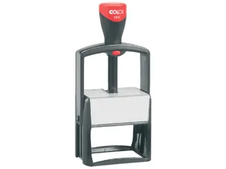 Tekststempel Colop 2800 +bon 10regels 68x49mm zwart - 2