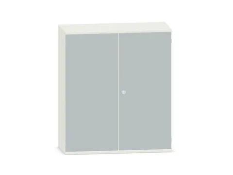 Kantoorkast 1150x1000x430mm Decor Romp Wit Decor Front Lichtgrijs