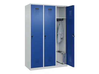locker,HxBxD 1850x1200x500mm,3vak,vak B 400mm,draaigrendel - 1