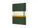 Carnet Moleskine XL 190x250mm ligné couverture souple vert myrte
