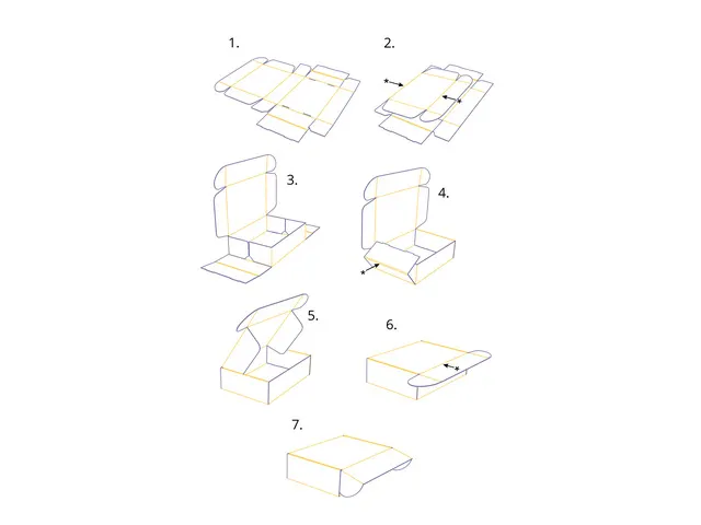 Cadeaupakketdoos Raadhuis 4 spetter 305x215x110mm krimp a 5 stuks