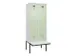 locker met bank,voor scheiding van kleding,HxBxD 2120x800x815mm,2vak