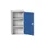 hangkast,HxBxD 1000x525x350mm,vleugeldeur,2xStalen bodem,romp RAL7035