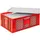 Euronorm-stapelbak,m. isoleerbox,HxLxB 240x600x400mm,43/20,4l,HDPE