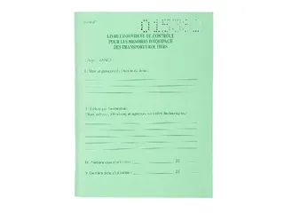 Livret individuel co ntrôle transport. - 1