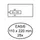 Envelop Quantore 110x220mm Venster Links 30x100mm Zelfklevend