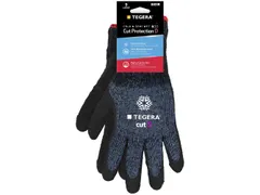 Tegera 8831R koudebestendige handschoenen, zwart/blauw, maat 8, per 6