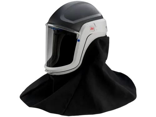 3M M-407 luchtkap met helm, vizier en brandwerende slab, per stuk